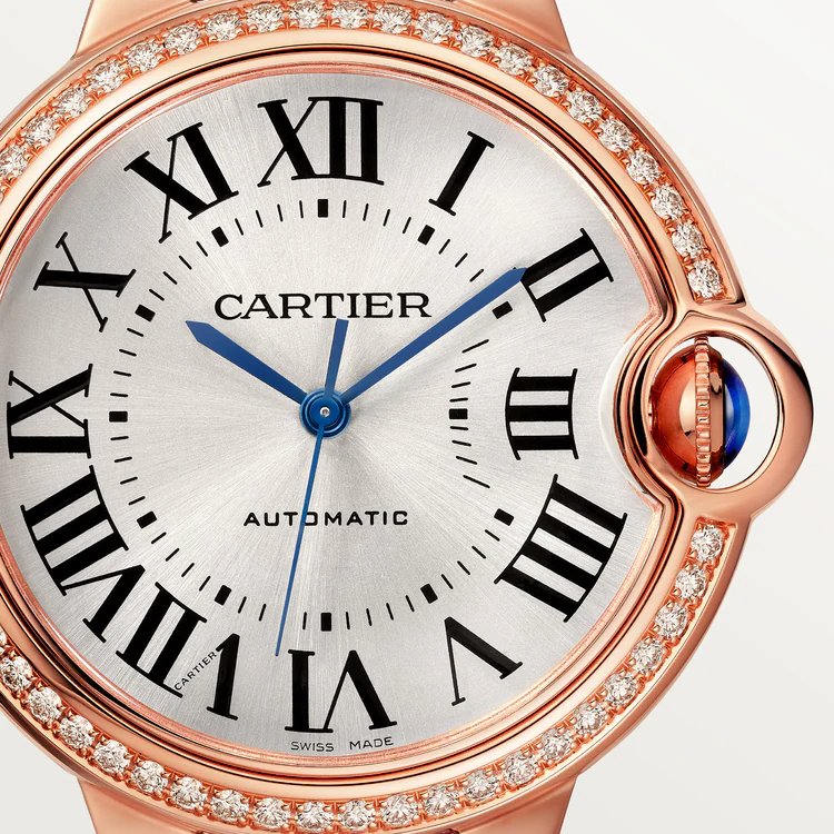 Unworn Ballon Bleu, 18k Rose Gold with Diamond-set, 36mm, photo 2