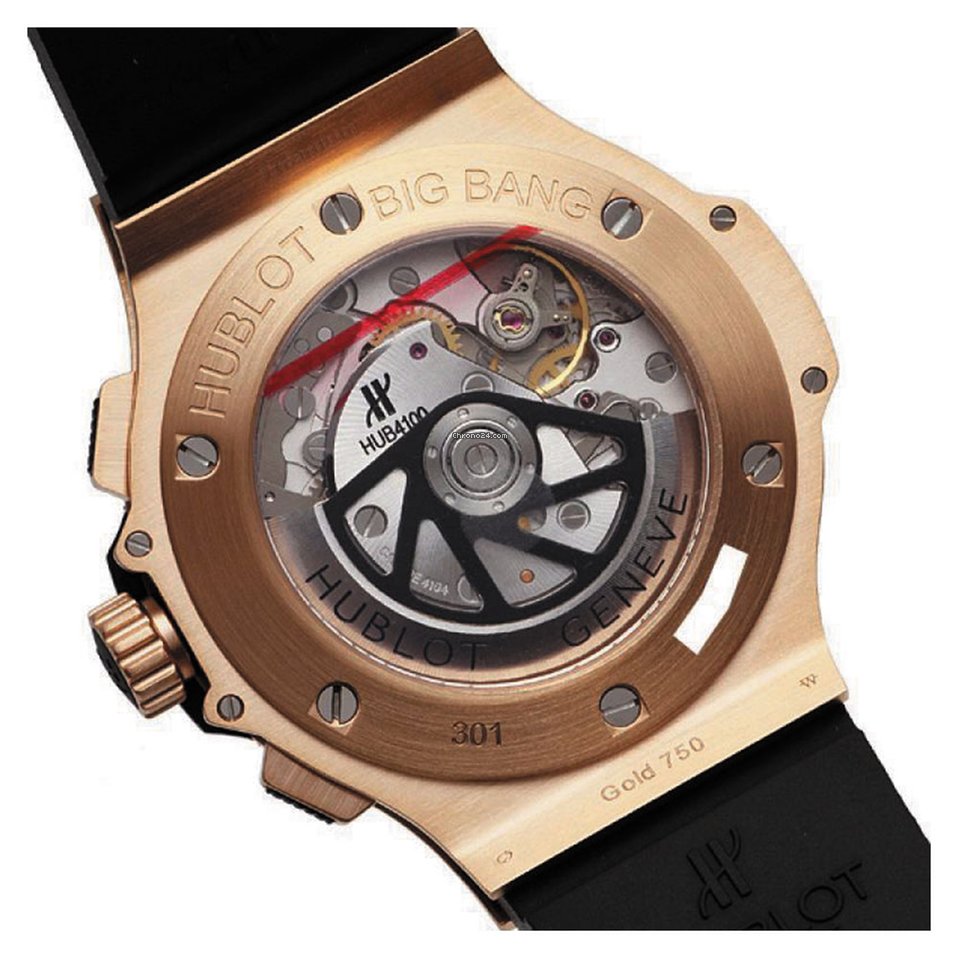 Big Bang, Gold Chronograph, 18k Rose Gold, 44 mm, photo 4