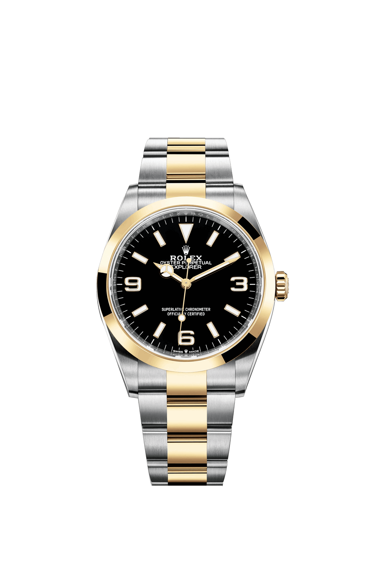 Explorer, 18k Yellow Gold and Stainless steel, 36mm, 2024