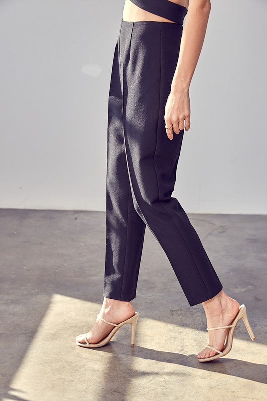 Do + Be High Waisted Slim Ankle Dress Pants