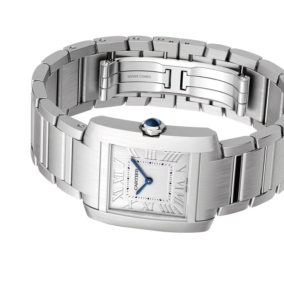 Unworn Tank Francaise, Medium Stainless Steel, 32mm x 27mm, photo 3