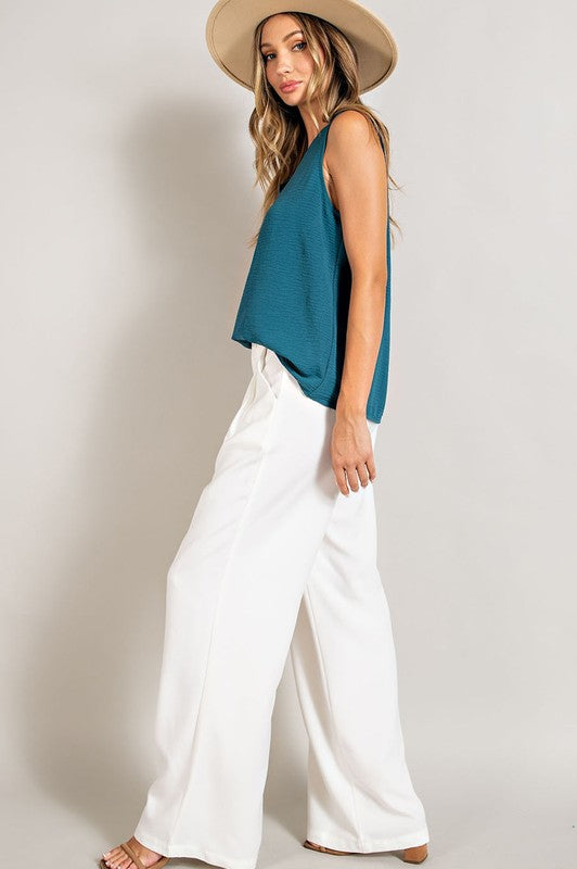 ee:some Straight Wide Leg Pants