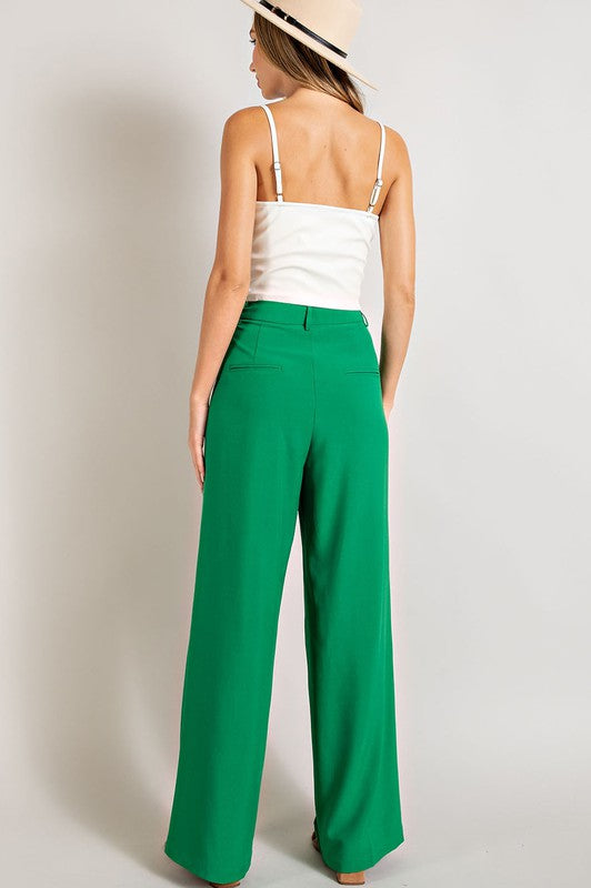 ee:some Straight Wide Leg Pants