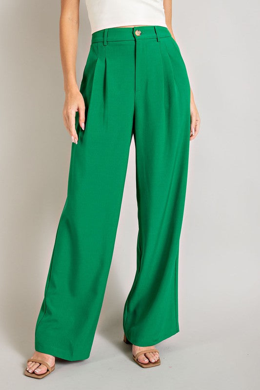 ee:some Straight Wide Leg Pants