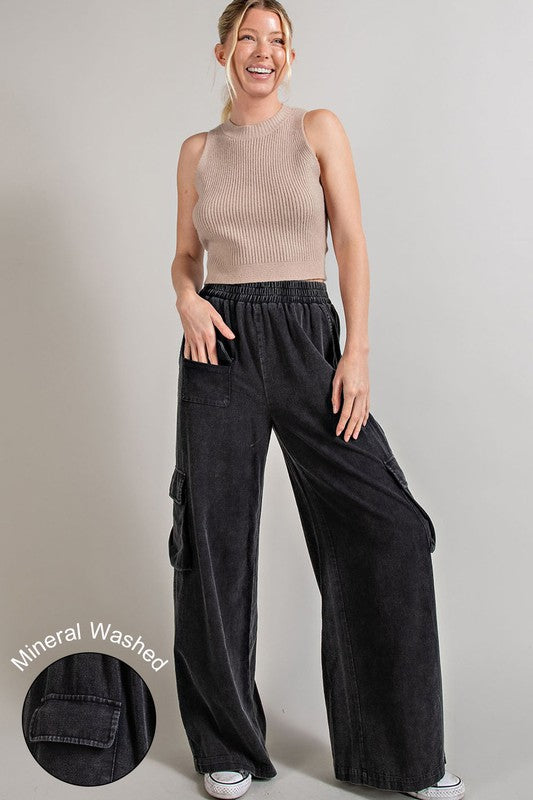 ee:some Mineral Washed Cargo Pants