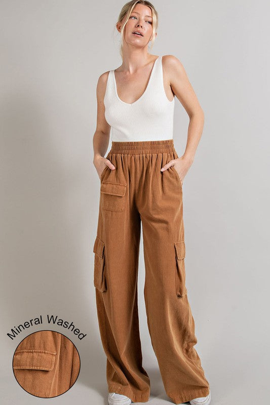 ee:some Mineral Washed Cargo Pants