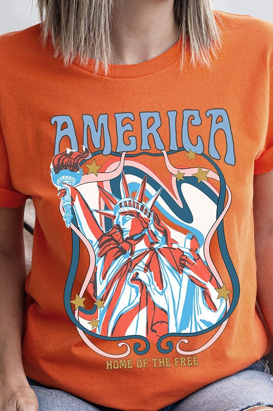 Statue of Liberty 'America' Graphic Tee