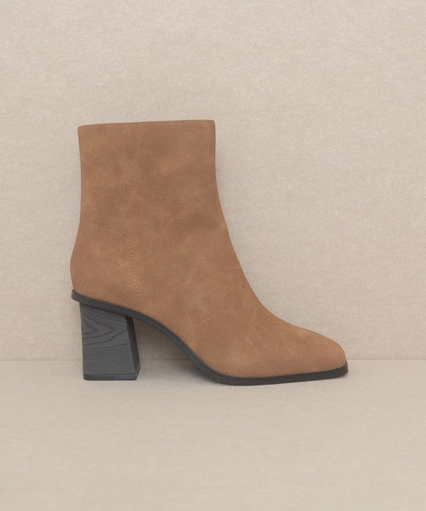 OASIS SOCIETY Vera Square Toe Ankle Boots