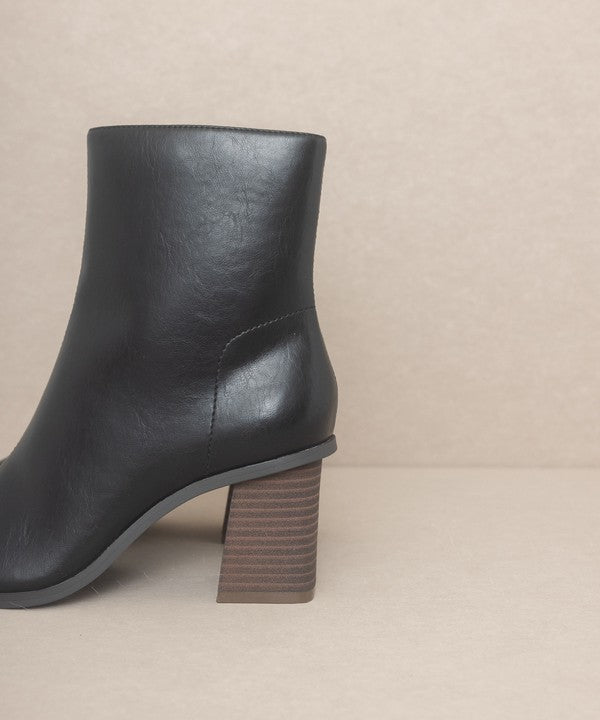 OASIS SOCIETY Vera Square Toe Ankle Boots