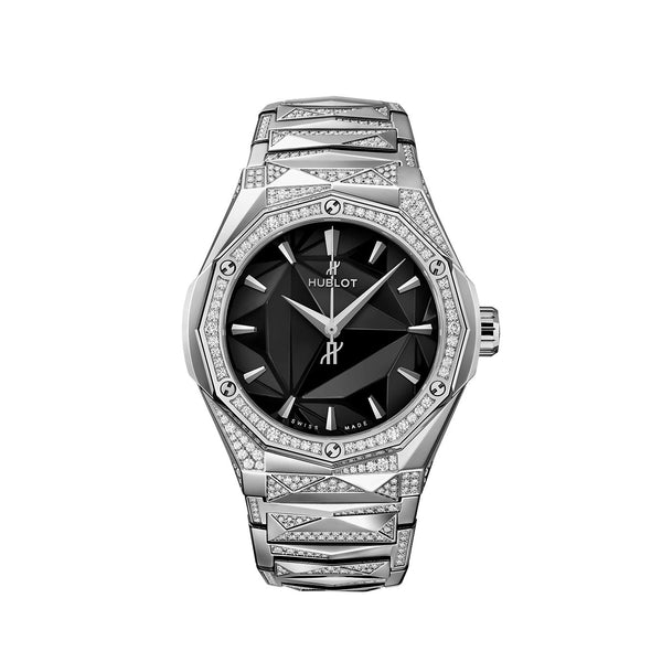 Classic Fusion ORLINSKI BRACELET TITANIUM ALTERNATIVE PAVÉ