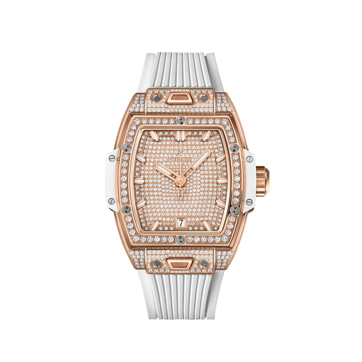 Spirit of Big Bang KING GOLD WHITE FULL PAVÉ