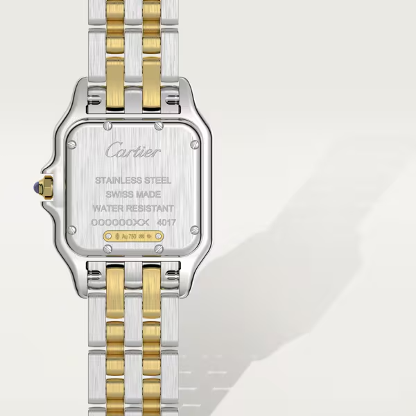 Unworn Panthère, Stainless Steel, 18k Yellow Gold, 29mm x 37mm, photo 6