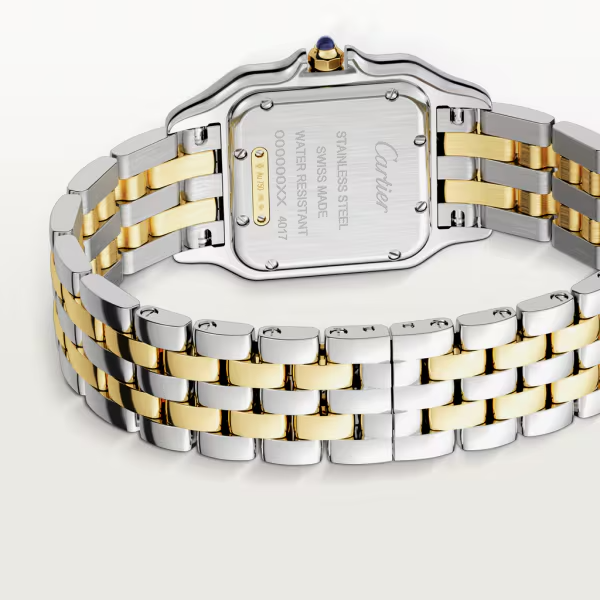 Unworn Panthère, Stainless Steel, 18k Yellow Gold, 29mm x 37mm, photo 5