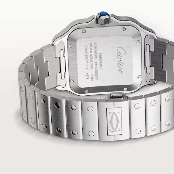 Unworn Santos, Stainless Steel, 39.8mm, photo 4