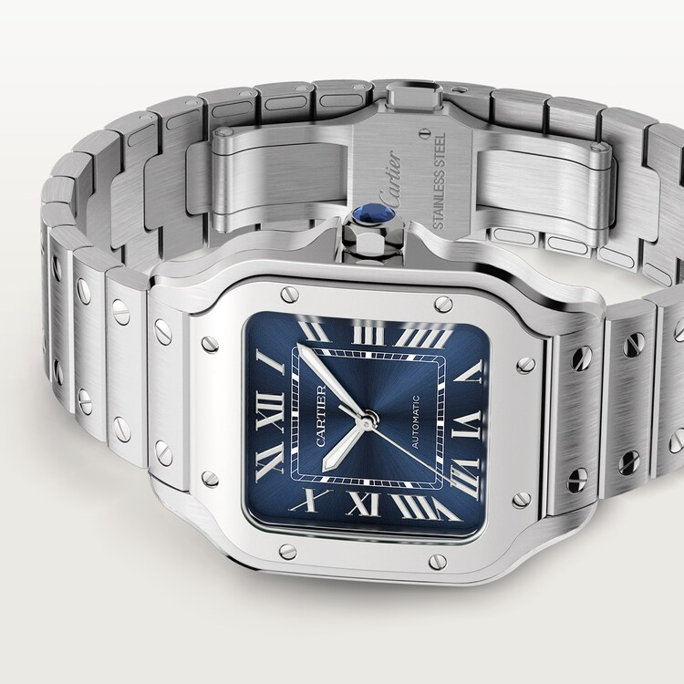 Unworn Santos, Stainless Steel, 35.1mm, photo 4