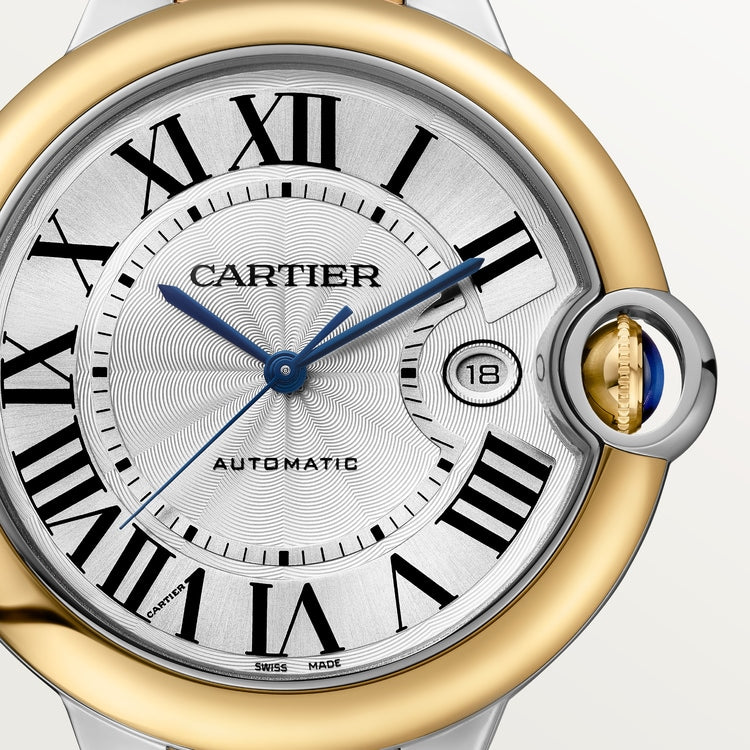 Unworn Ballon Bleu, Stainless Steel and 18k Yellow Gold, 42mm, photo 2