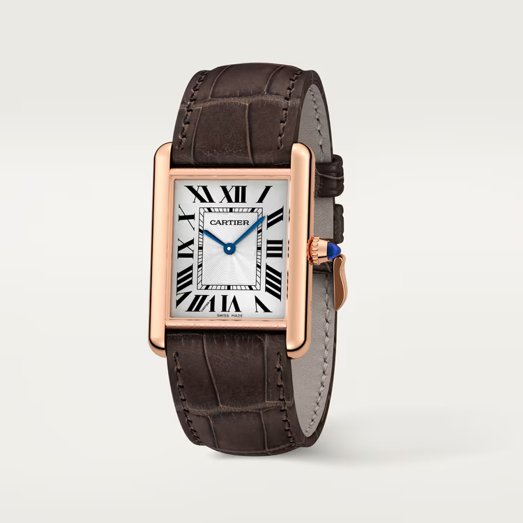 Unworn, Tank Louis, 18k Rose Gold, 33.7mm x 25.5mm, photo 8