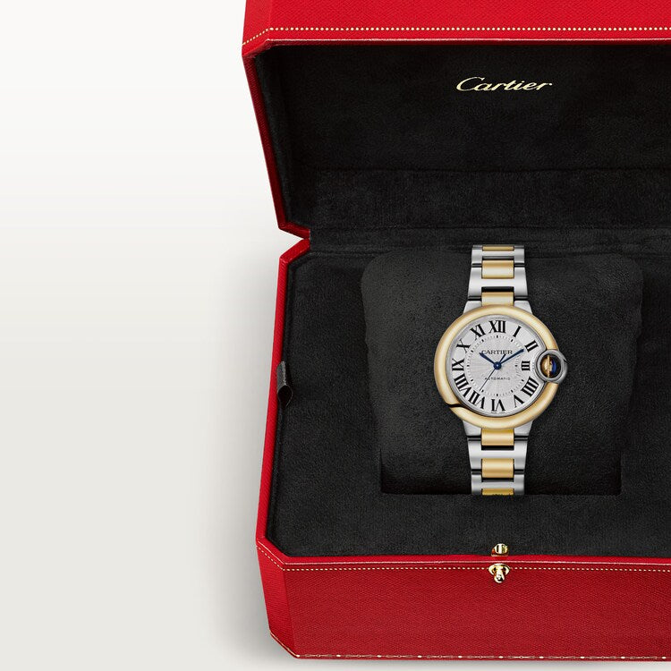 Unworn Ballon Bleu, Stainless Steel and 18k Yellow Gold, 36mm, Ladies, photo 7