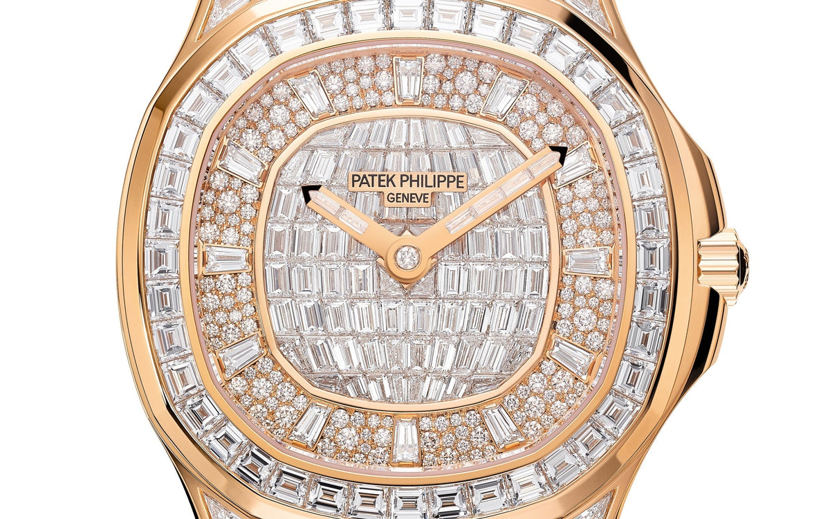 Aquanaut Luce Haute Joaillerie, 18k Rose Gold with 313 diamonds ~7,9ct, 38,8mm, photo 3