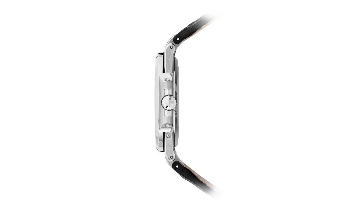 Nautilus Date, Moon Phases Watch, 18k White Gold, 40mm, photo 4