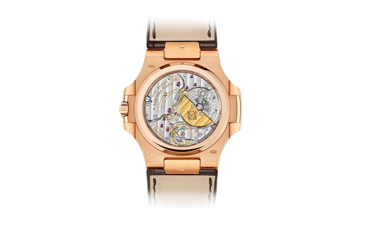Nautilus Date, Moon Phases Watch, 18k Rose Gold, 40mm, photo 5