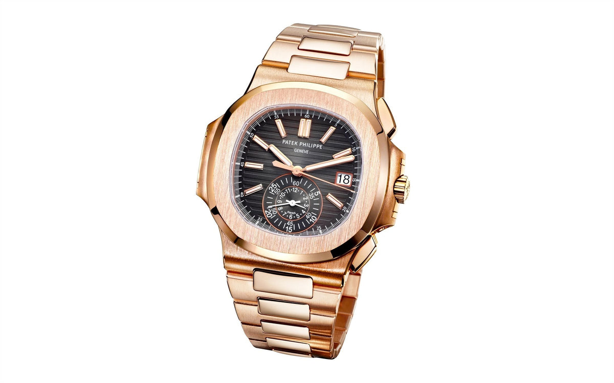 Nautilus Flyback Chronograph, Date Watch, 18k Rose Gold, 40,5 mm, photo 5