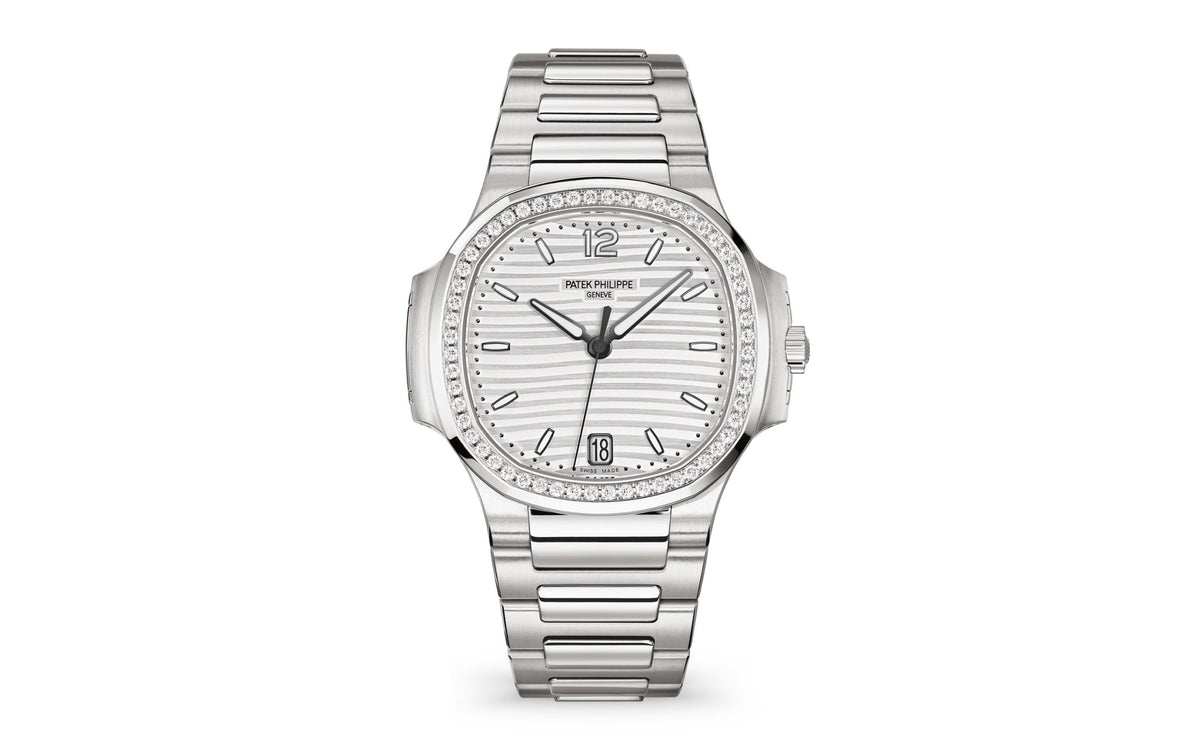 Nautilus Ladies Automatic Watch, Stainless Steel and Diamonds, 35,2mm, photo 2