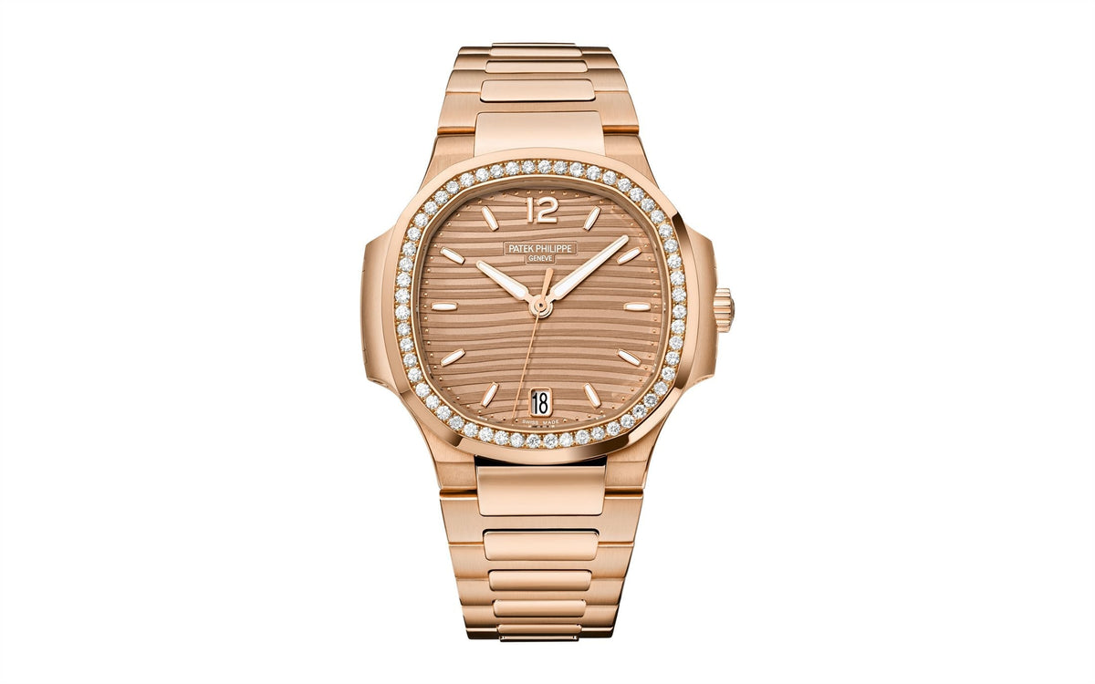 Nautilus Ladies Automatic Watch, 18k Rose Gold and Diamonds, 35,2mm, photo 2
