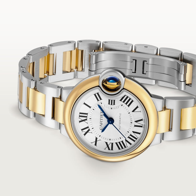 Unworn Ballon Bleu, Stainless Steel and 18k Yellow Gold, 36mm, Ladies, photo 5