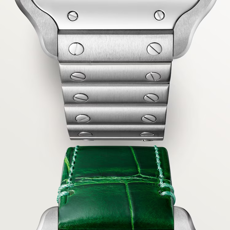 Unworn Santos, Stainless Steel, 41.9mm x 35.1mm, photo 7