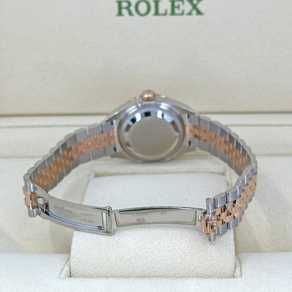 Lady-Datejust 28, Oystersteel and 18k Everose Gold, photo 11