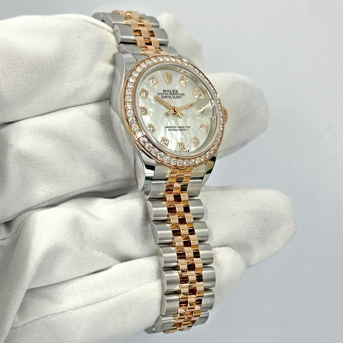 Lady-Datejust 28, Oystersteel and 18k Everose Gold, photo 13