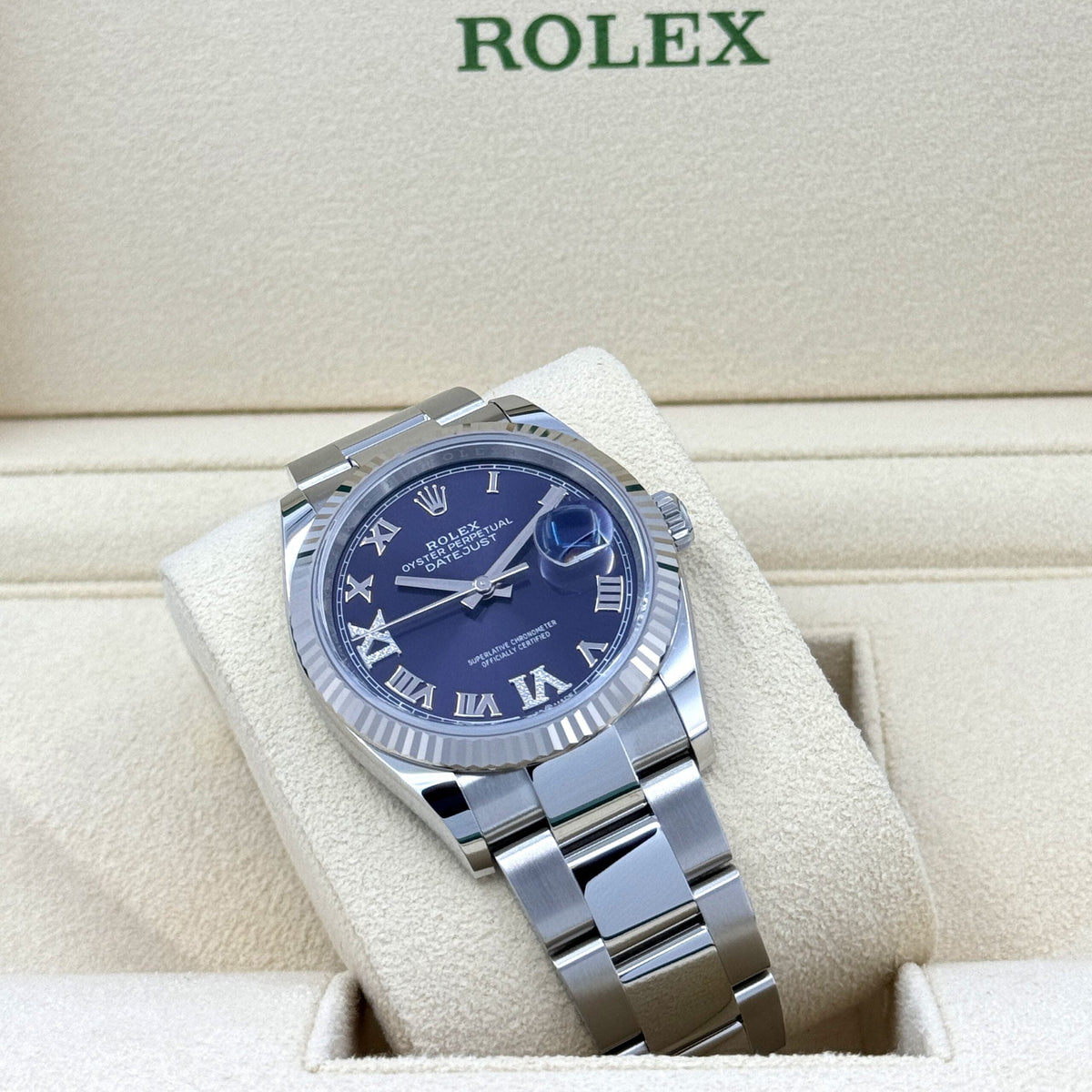 Datejust 36, Stainless Steel and 18k White Gold, 36mm, photo 3