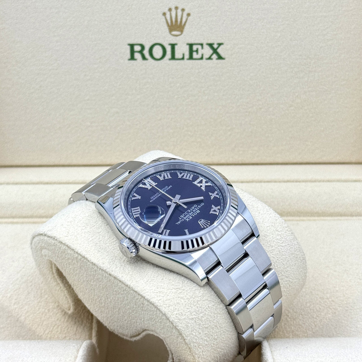 Datejust 36, Stainless Steel and 18k White Gold, 36mm, photo 7