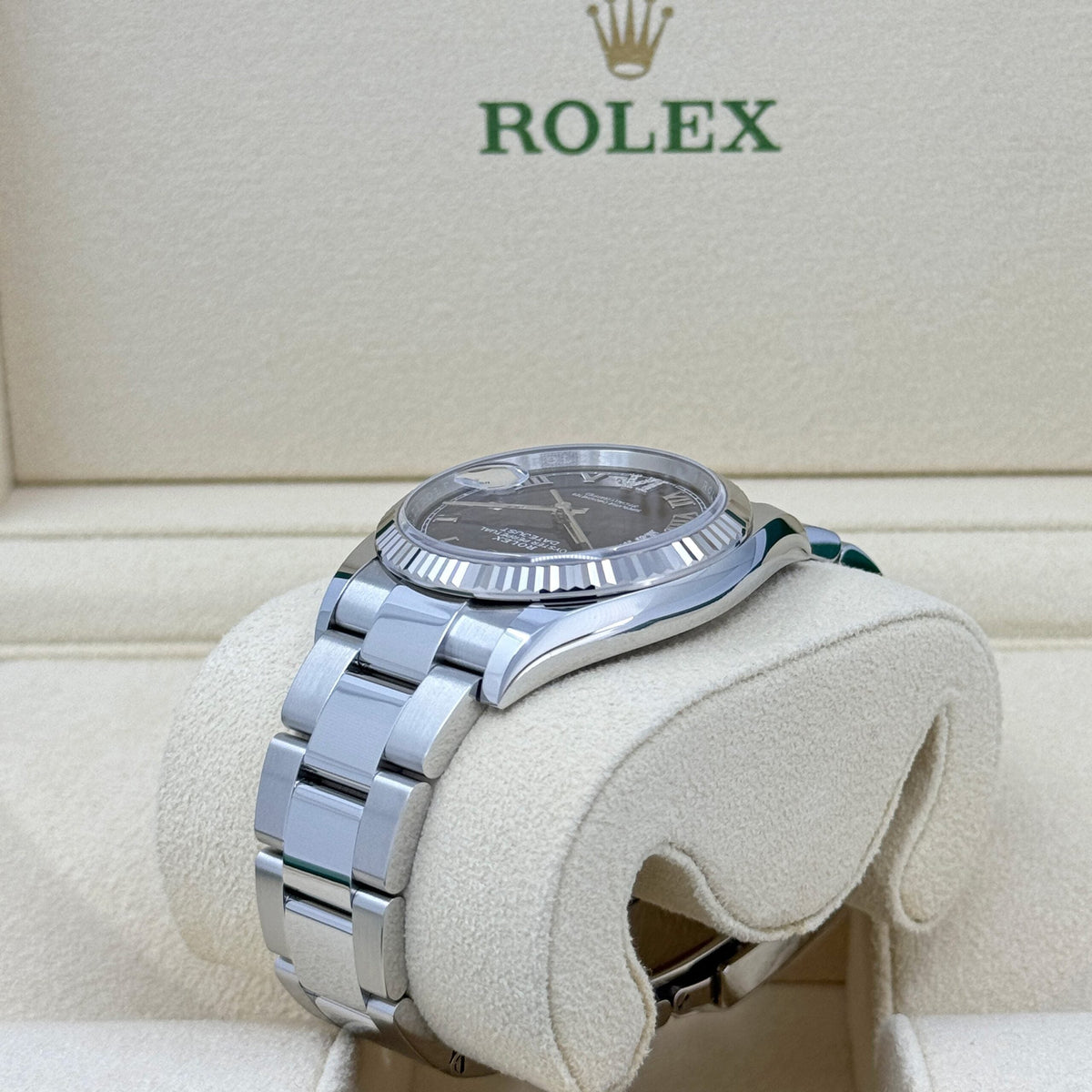 Datejust 36, Stainless Steel and 18k White Gold, 36mm, photo 10