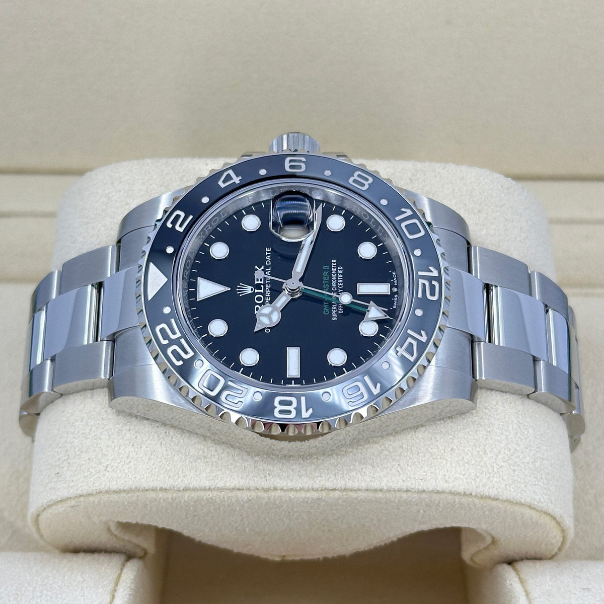 Unworn GMT-Master II, Bruce Wayne, Black, Oyster, photo 6