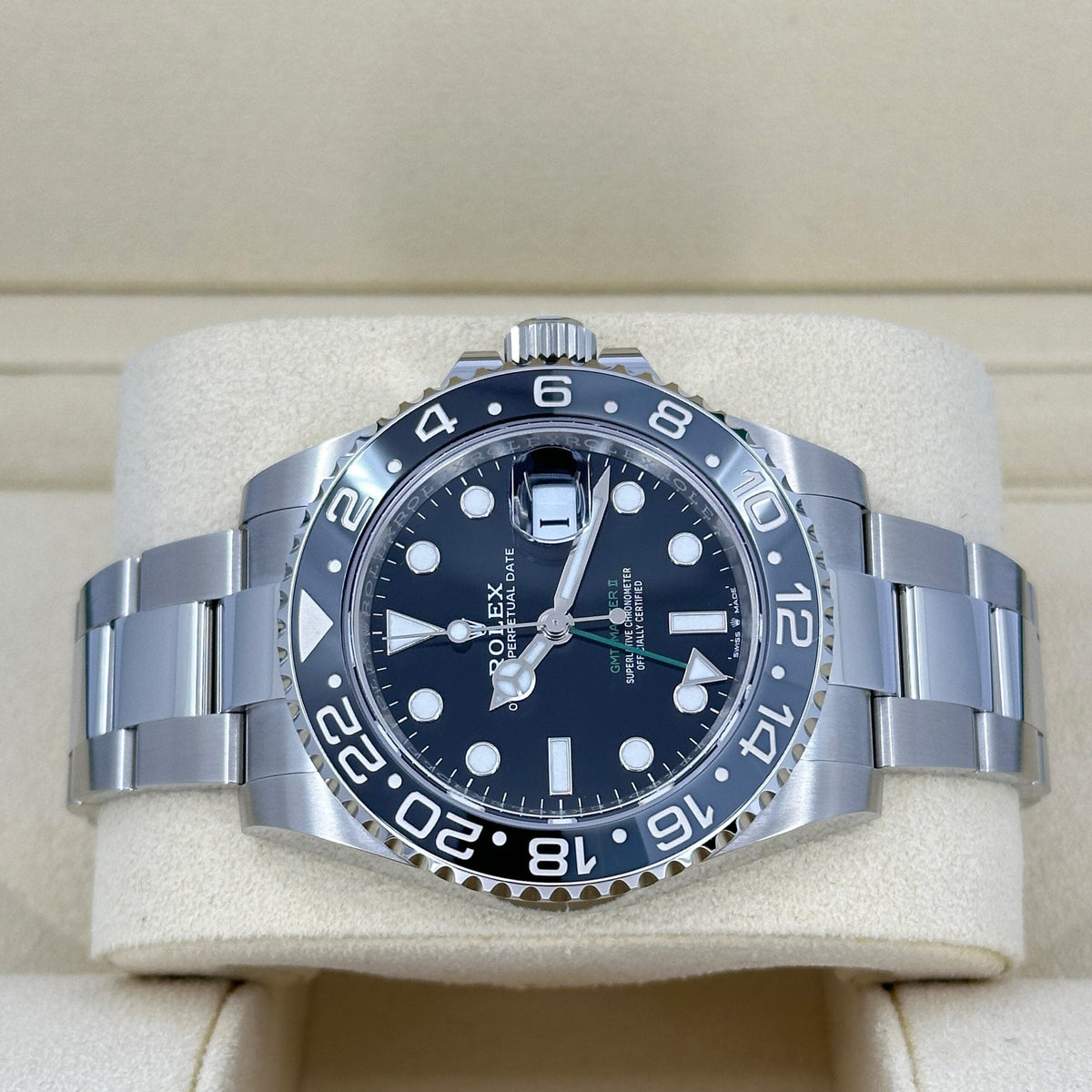 Unworn GMT-Master II, Bruce Wayne, Black, Oyster, photo 9