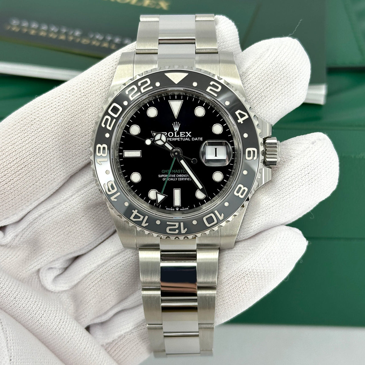 Unworn GMT-Master II, Bruce Wayne, Black, Oyster, photo 13