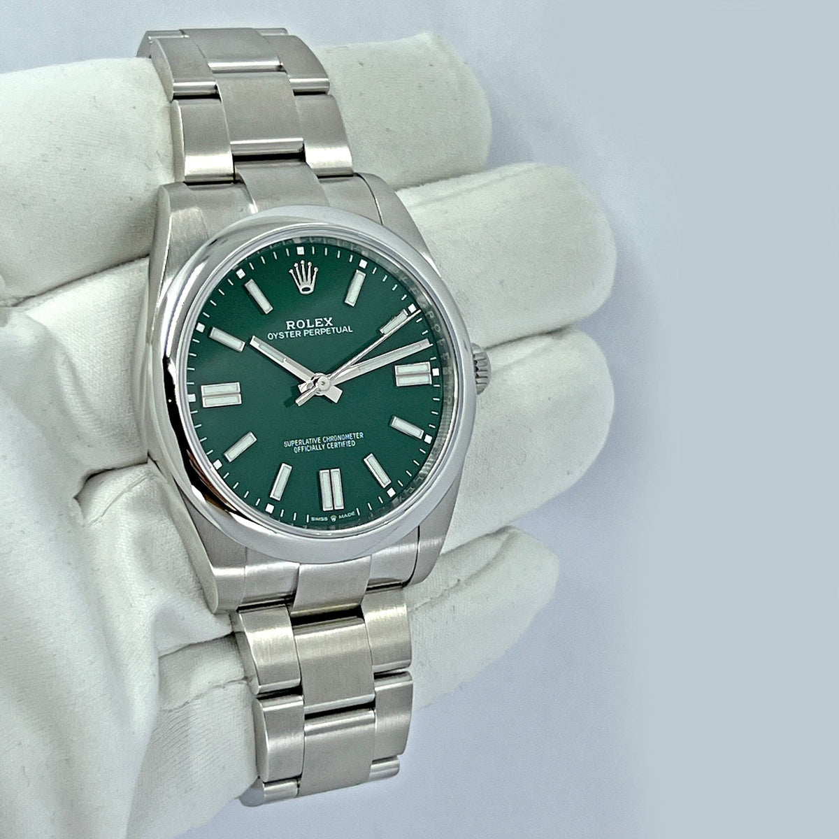 Oyster Perpetual 41 No Date, Oystersteel, 41mm, Oyster, photo 10