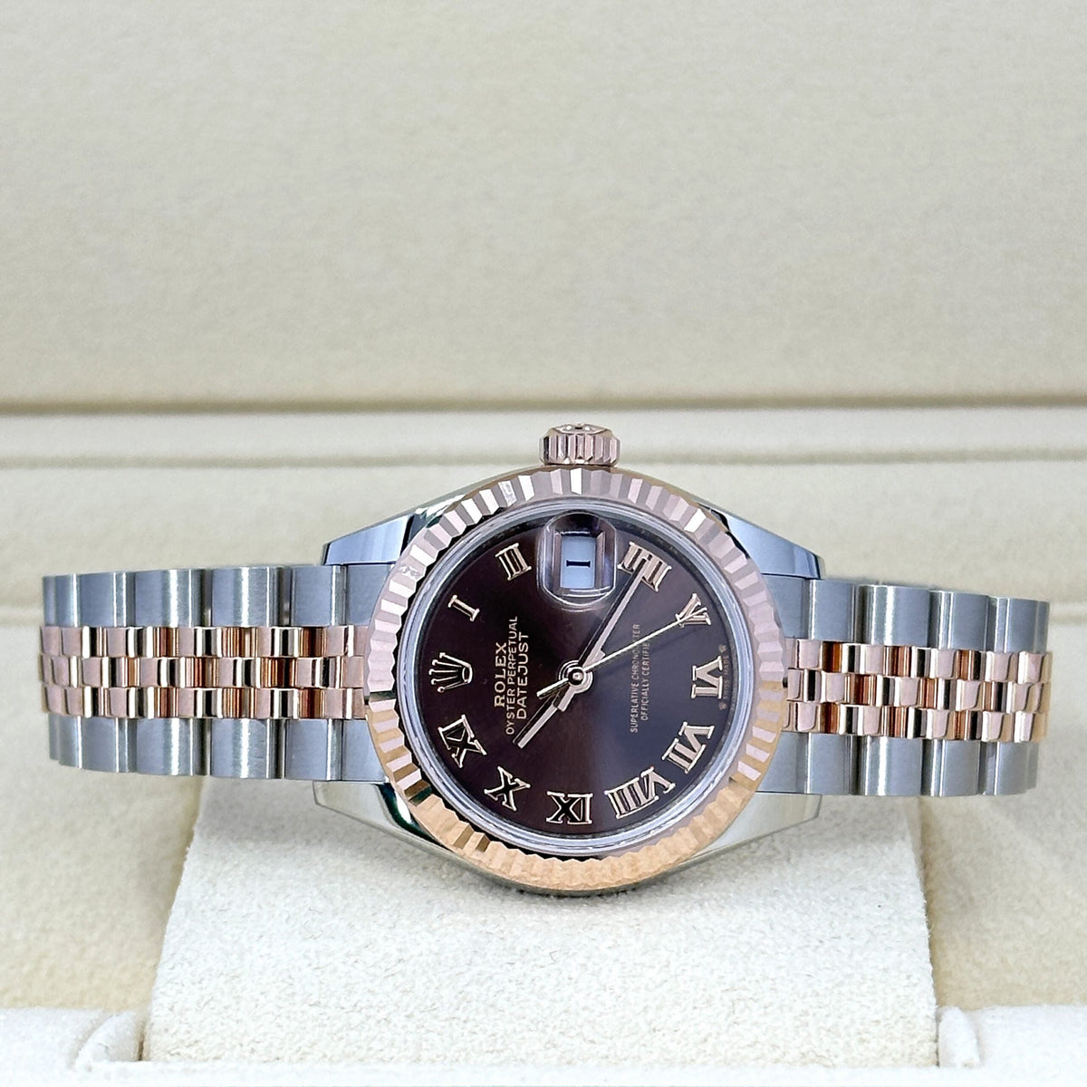 Lady-Datejust 28, Oystersteel and 18k Everose Gold, photo 15