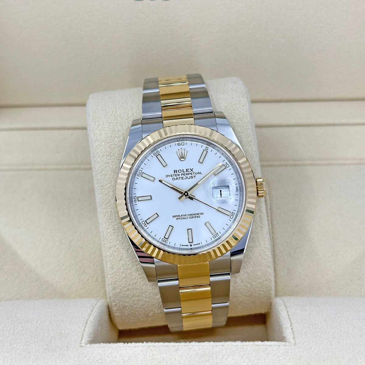 Datejust 41 Oystersteel and yellow gold, photo 5