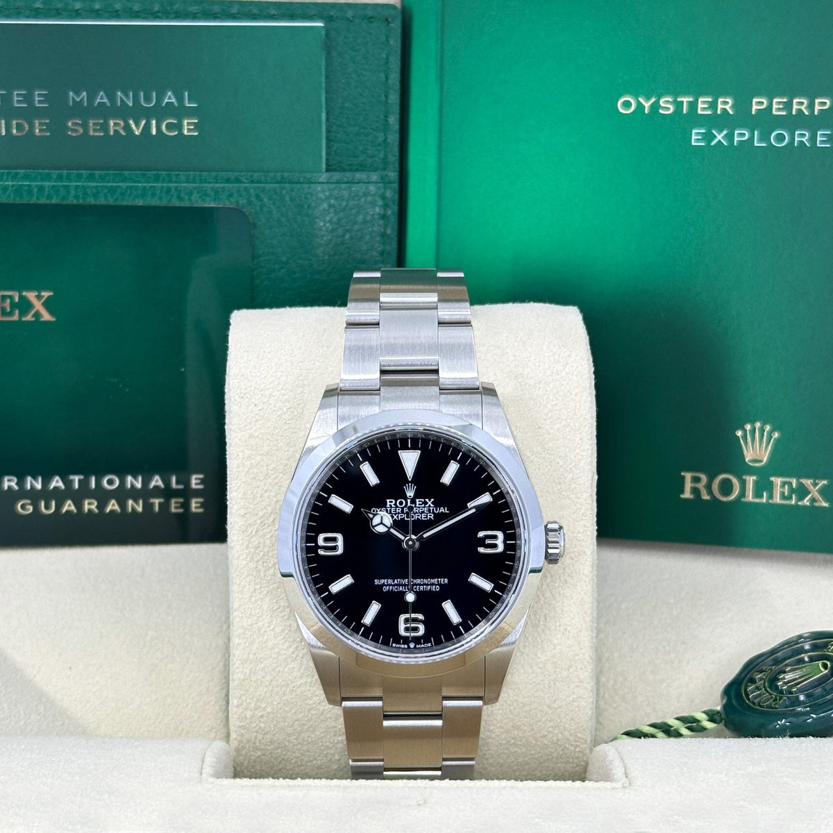 Explorer 36 mm Oystersteel, photo 10
