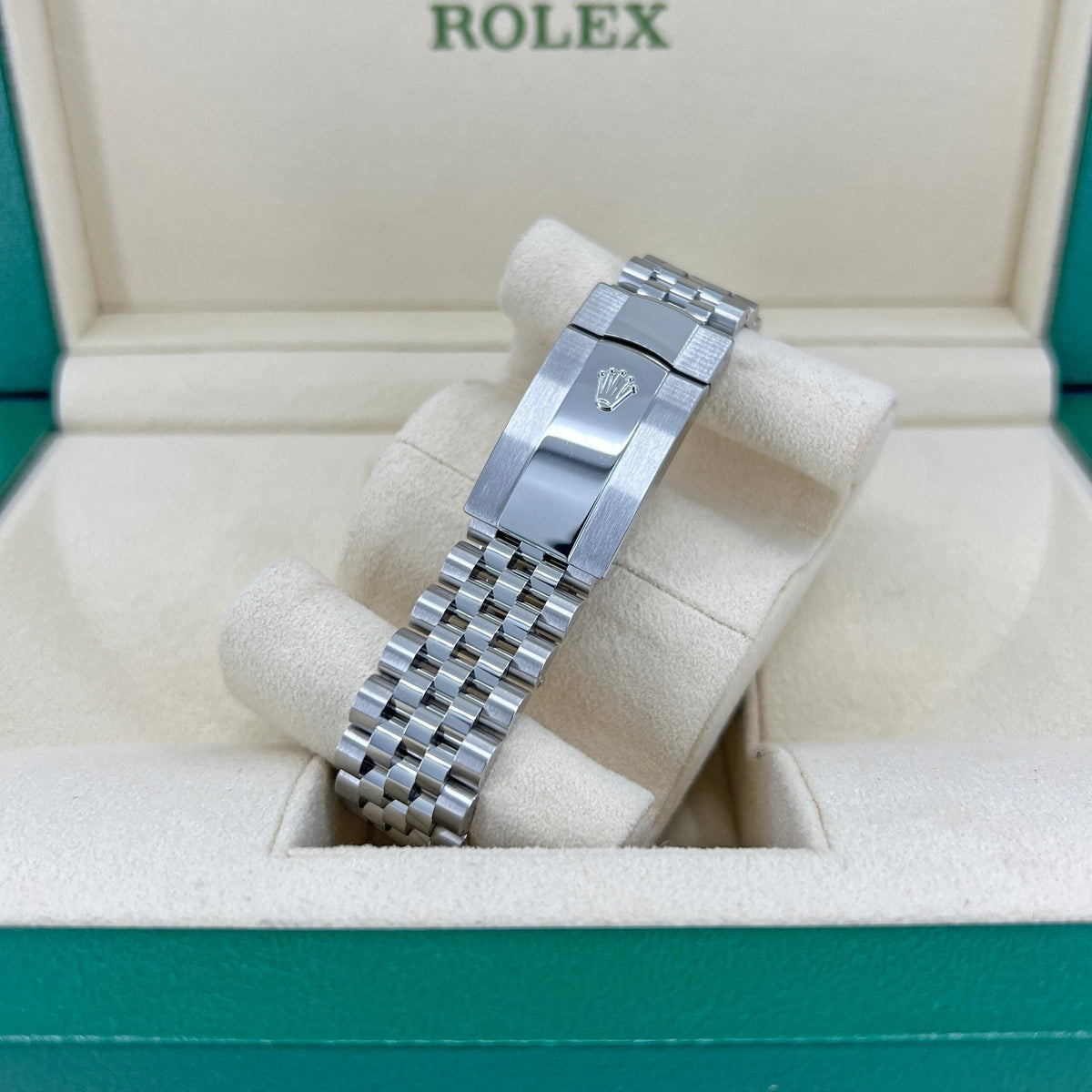 Datejust 41 Oystersteel and 18K White Gold 41 mm White Dial, photo 7