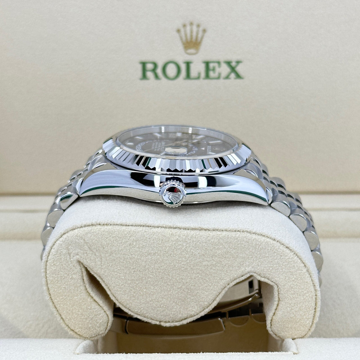 Sky-Dweller, 42mm, Oystersteel and 18k White Gold, Blue, Jubilee, photo 6