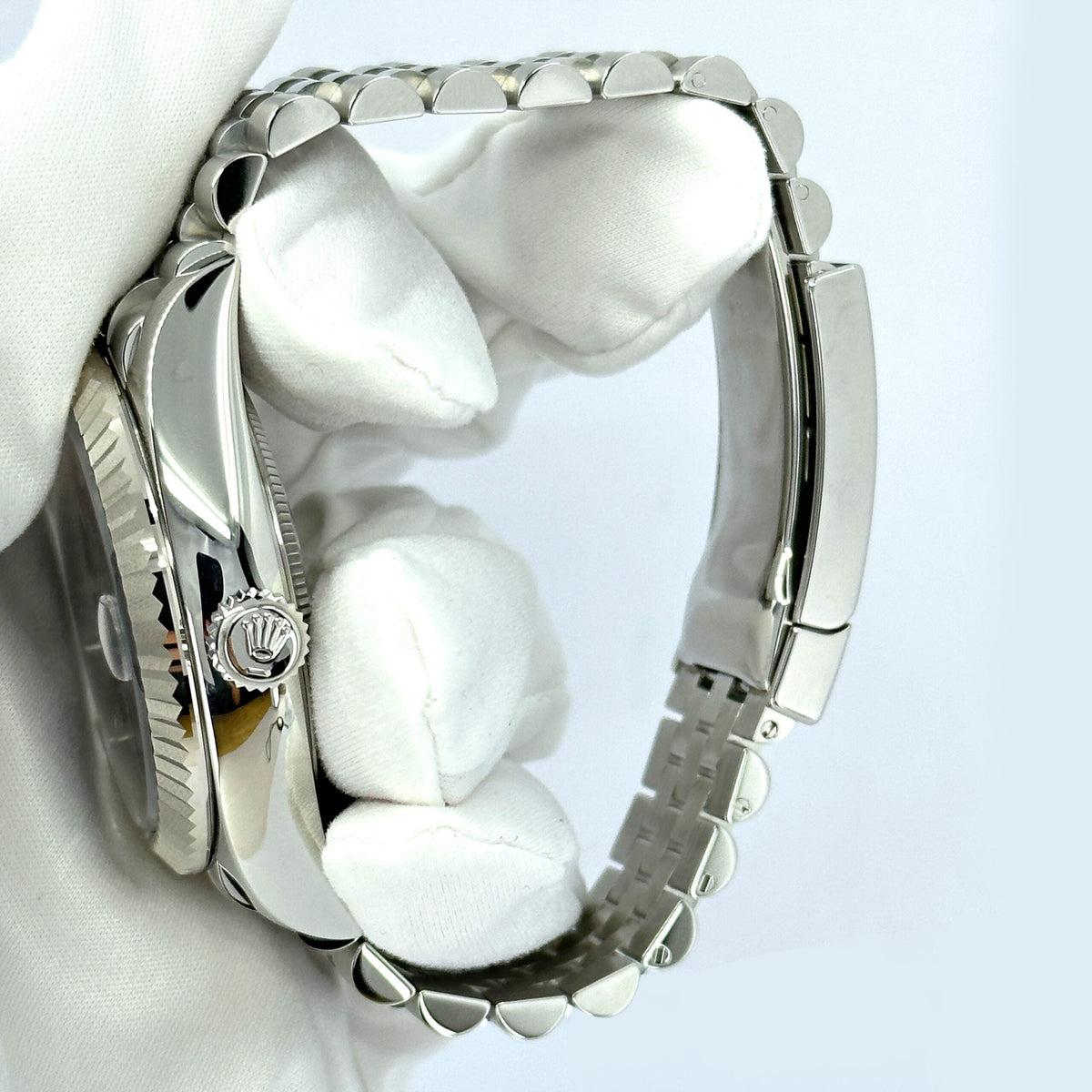 Sky-Dweller, 42mm, Oystersteel and 18k White Gold, Blue, Jubilee, photo 14