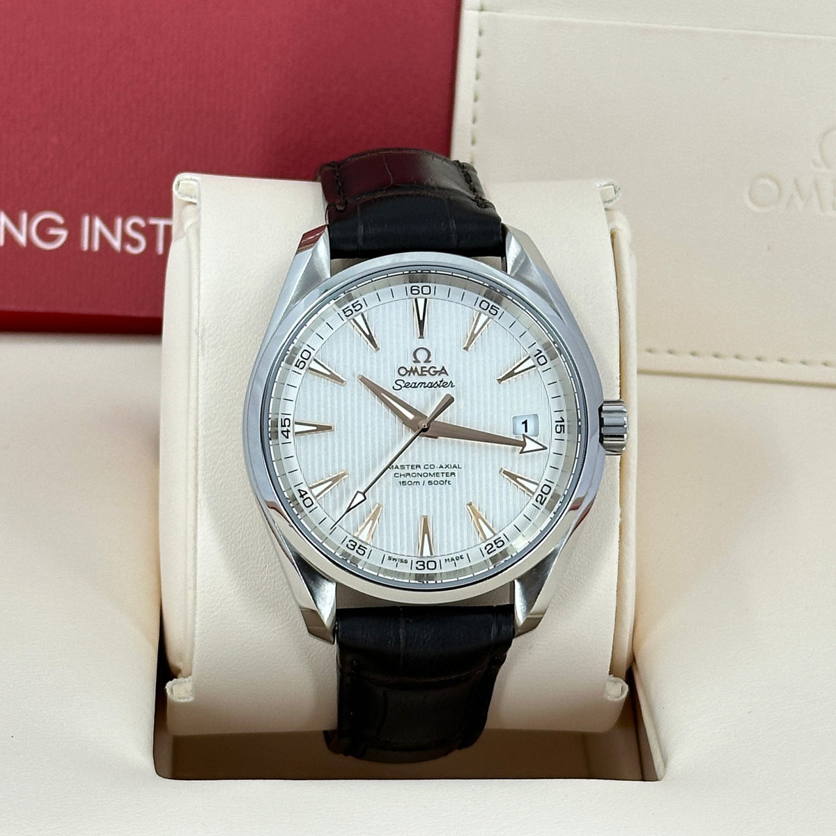 Pre-owned Seamaster Aqua Terra 150m 41.5mm Complete, 2019, photo 7