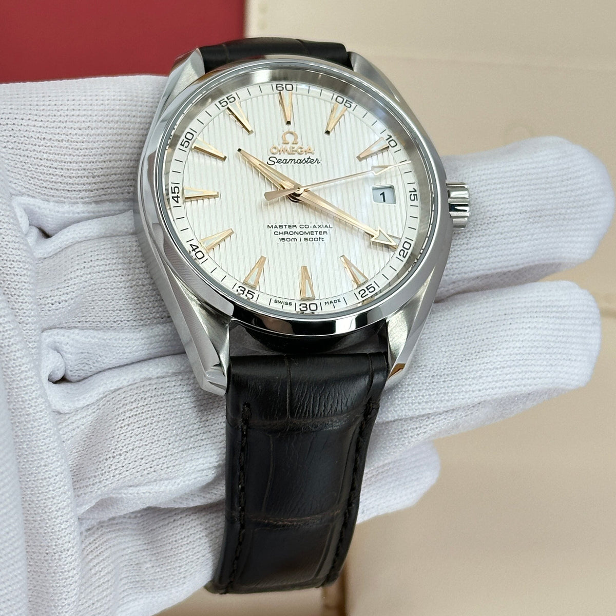 Pre-owned Seamaster Aqua Terra 150m 41.5mm Complete, 2019, photo 13
