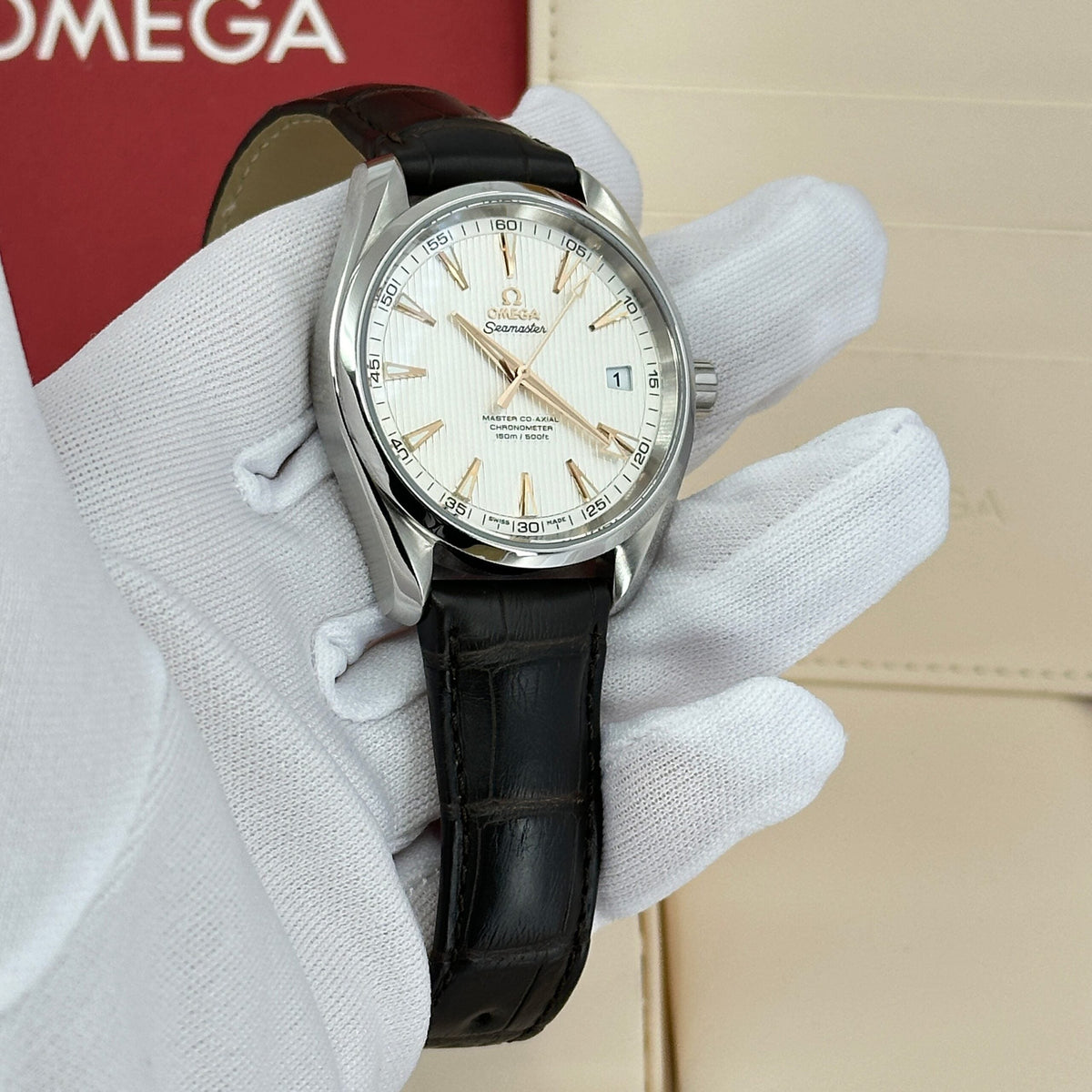 Pre-owned Seamaster Aqua Terra 150m 41.5mm Complete, 2019, photo 17