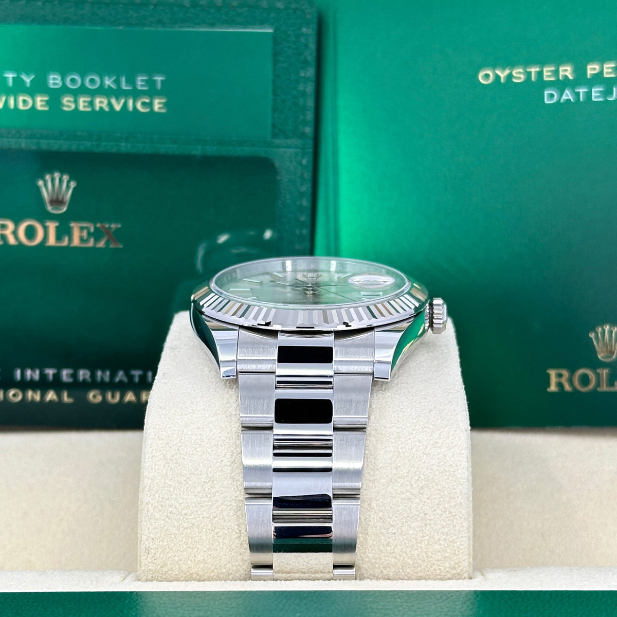 Datejust 41, Stainless Steel and 18k White Gold, 41mm, photo 3