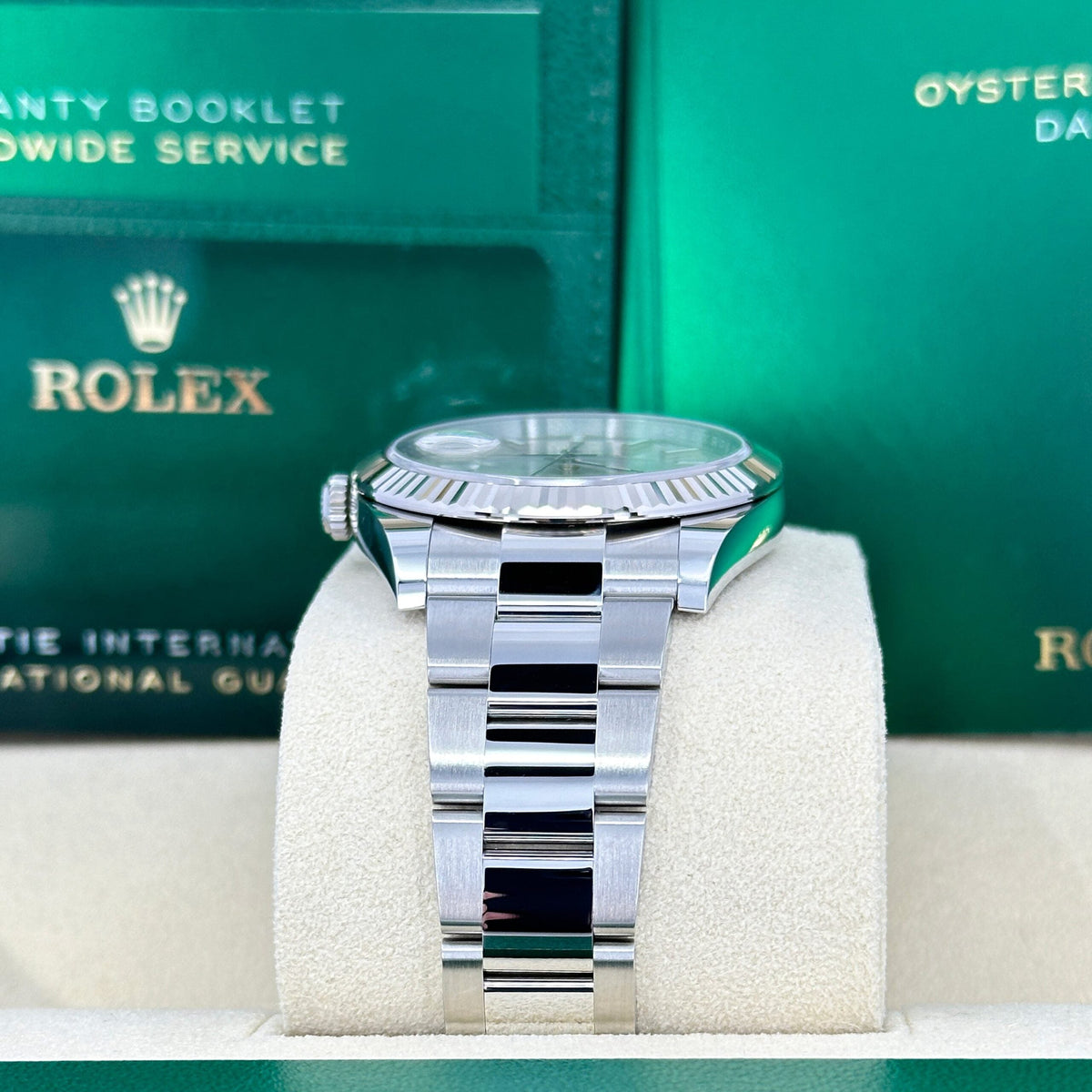 Datejust 41, Stainless Steel and 18k White Gold, 41mm, photo 4